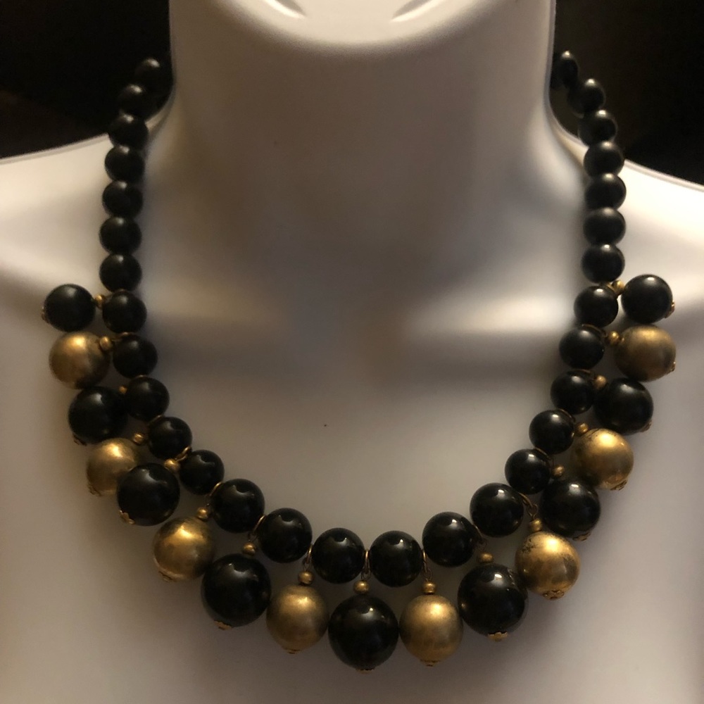 Vintage ball necklace